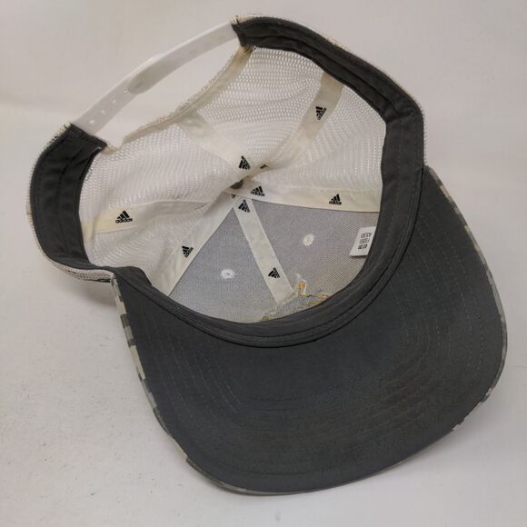 Adidas Men's Snapback Camo Hat Multicolor Embroidered Cats Logo - Picture 6 of 7